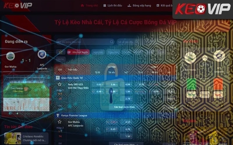 Cơ chế bảo mật đa lớp tại trang Keovip.io